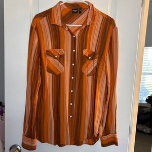 Cruel Girl Multicolor Striped Shirt